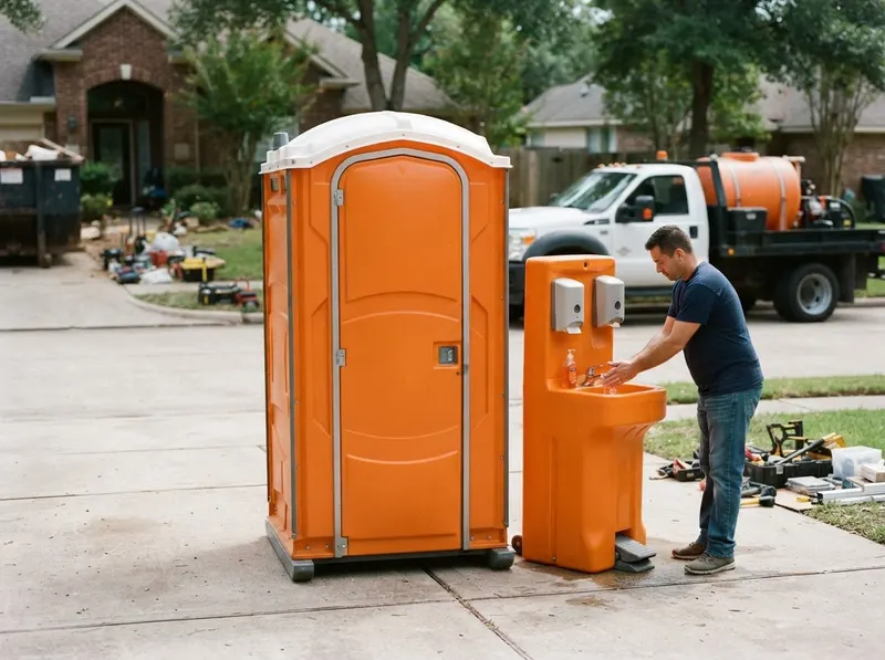Freestanding Handwash and Sanitation Stations in Houston, TX
